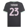 Original Fußballtrikot AC Mailand Tomori 23 Ausweichtrikot 2024-25 Für Herren